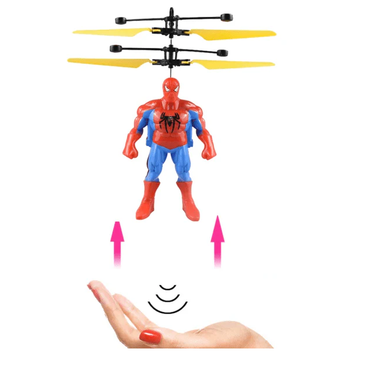 Hand Sensor Flying Spiderman Aircraft